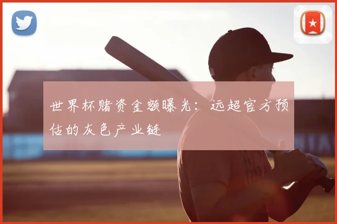 世界杯赌资金额曝光:远超官方预估的灰色产业链
