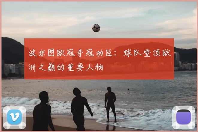 波尔图欧冠夺冠功臣：球队登顶欧洲之巅的重要人物