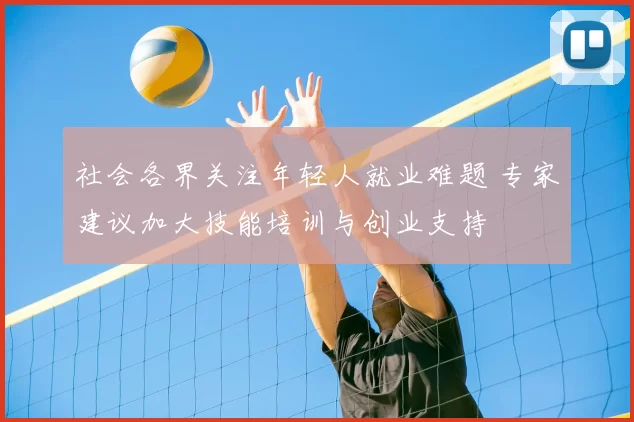 社会各界关注年轻人就业难题 专家建议加大技能培训与创业支持