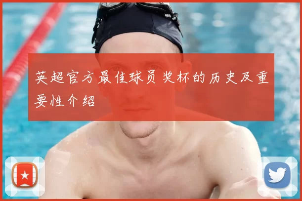 英超官方最佳球员奖杯的历史及重要性介绍