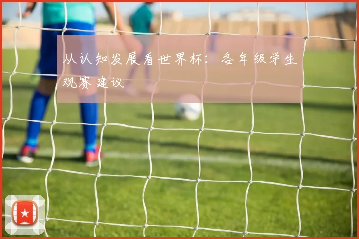 从认知发展看世界杯：各年级学生观赛建议