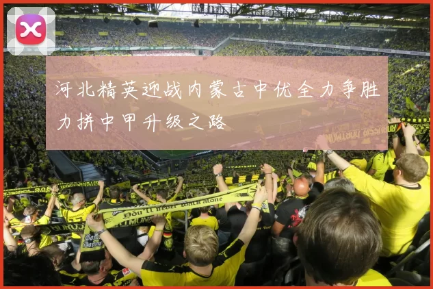 河北精英迎战内蒙古中优全力争胜力拼中甲升级之路